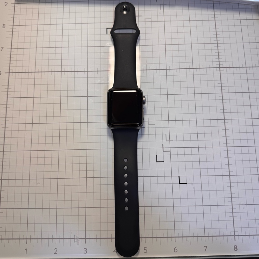 Apple Watch Series 3 Space Gray with Black Band